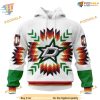 Custom Design With Native Pattern NHL Dallas Stars Hoodie 3D Shirt