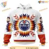 Custom Design With Native Pattern NHL Edmonton Oilers Hoodie 3D