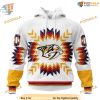 Custom Design With Native Pattern NHL Nashville Predators Hoodie 3D