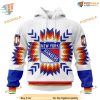 Custom Design With Native Pattern NHL New York Rangers Hoodie 3D