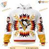 Custom Design With Native Pattern NHL Pittsburgh Penguins Hoodie 3D