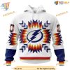 Custom Design With Native Pattern NHL Tampa Bay Lightning Hoodie 3D