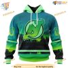 Custom Design With Northern Light Full Printed NHL New Jersey Devils Hoodie 3D