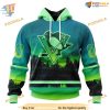 Custom Design With Northern Light Full Printed NHL Pittsburgh Penguins Hoodie 3D