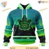 Custom Design With Northern Light Full Printed NHL Toronto Maple Leafs Hoodie 3D