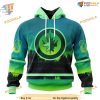 Custom Design With Northern Light Full Printed NHL Winnipeg Jets Hoodie 3D