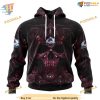 Custom Design With Skull Art NHL Colorado Avalanche Hoodie 3D Sweatshirt