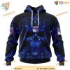 Custom Design With Skull Art NHL New York Rangers Hoodie 3D