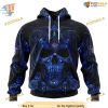 Custom Design With Skull Art NHL Toronto Maple Leafs Hoodie 3D