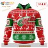 Custom Detroit Red Wings Christmas Sweatshirt NHL Hoodie 3D For Women Men