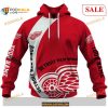 Custom Detroit Red Wings Sweatshirt NHL Hoodie 3D