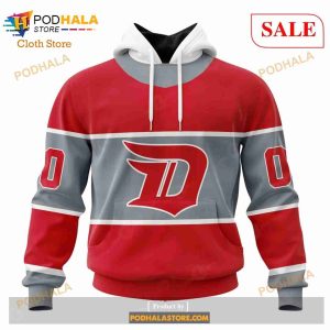 Custom Detroit Red Wings Unisex With Retro Concepts Sweatshirt NHL Hoodie 3D