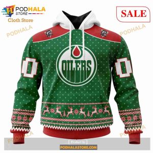 Custom Edmonton Oilers Christmas Apparel Sweatshirt NHL Hoodie 3D