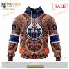 Custom Edmonton Oilers Norse Viking Symbols Sweatshirt NHL Hoodie 3D