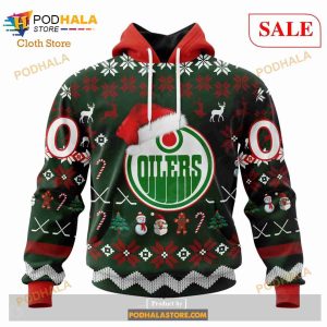 Custom Edmonton Oilers Unisex Sweatshirt NHL Hoodie Christmas Gifts