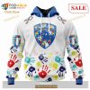 Custom Florida Panthers Autism Awareness Design NHL Hoodie 3D