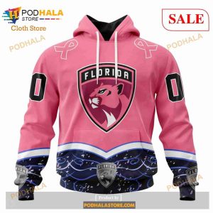 Custom Florida Panthers Fights Cancer Sweatshirt NHL Hoodie 3D