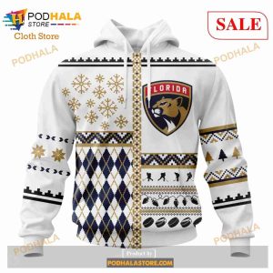 Custom Florida Panthers Unisex Christmas Sweatshirt NHL Hoodie 3D