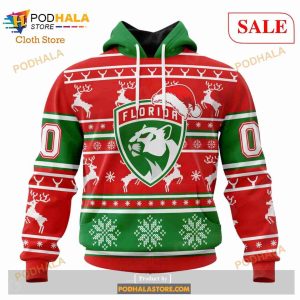 Custom Florida Panthers Unisex Shirt Sweatshirt NHL Hoodie 3D Christmas Gifts