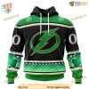 Custom Hockey Celebrate St Patrick’s Day NHL Tampa Bay Lightning Hoodie 3D