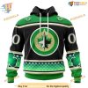 Custom Hockey Celebrate St Patrick’s Day NHL Winnipeg Jets Hoodie 3D