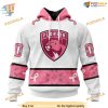 Custom IN OCTOBER WE WEAR PINK BREAST CANCER NHL Florida Panthers Hoodie 3D