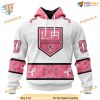 Custom IN OCTOBER WE WEAR PINK BREAST CANCER NHL Los Angeles Kings Hoodie 3D