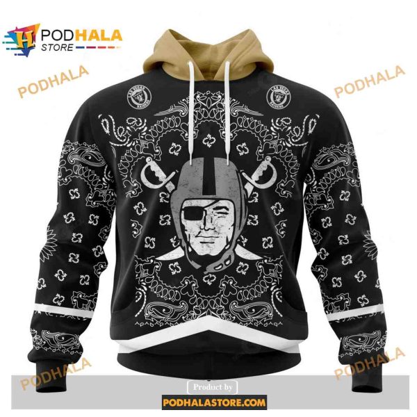 Custom Las Vegas Raiders Unisex Kits In Classic Style NFL Hoodie 3D