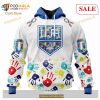 Custom Los Angeles Kings Autism Awareness Design NHL Hoodie 3D