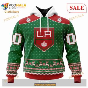 Custom Los Angeles Kings Christmas Apparel Sweatshirt NHL Hoodie 3D