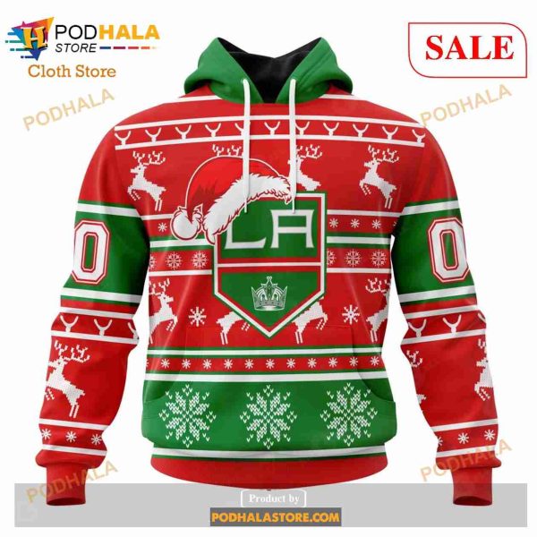 Custom Los Angeles Kings Christmas Sweatshirt NHL Hoodie 3D