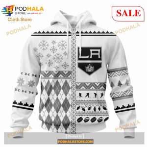 Custom Los Angeles Kings Unisex Christmas Sweatshirt NHL Hoodie 3D