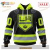 Custom Los Angeles Kings Unisex FireFighter Uniforms Color NHL Hoodie 3D