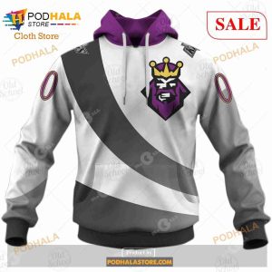 Custom Los Angeles Kings Vintage Throwback NHL Sweatshirt Hoodie 3D