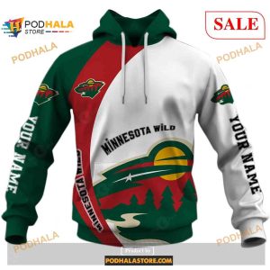 Custom Minnesota Wild Sweatshirt NHL Hoodie 3D