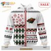 Custom Minnesota Wild Unisex Christmas Sweatshirt NHL Hoodie 3D