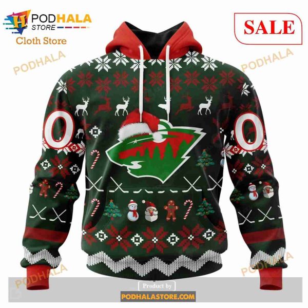 Custom Minnesota Wild Unisex Sweatshirt NHL Hoodie 3D