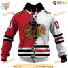 Custom Mix Jersey 2023 Style NHL Chicago Blackhawks Hoodie 3D