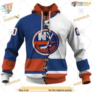 Custom Mix Jersey 2023 Style NHL New York Islanders Hoodie 3D