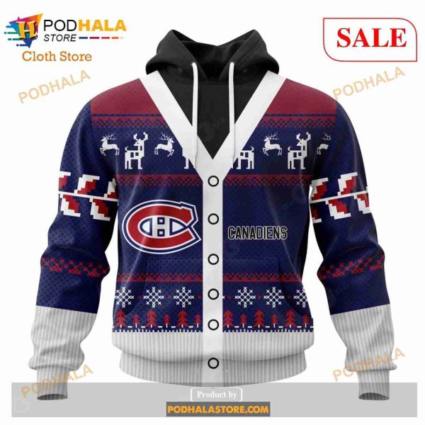 Custom Montreal Canadiens Chrismas Season Sweatshirt NHL Hoodie 3D