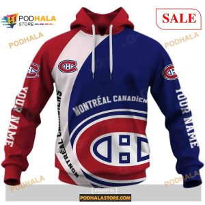 Custom Montreal Canadiens Sweatshirt NHL Hoodie 3D