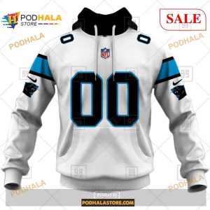 Custom NFL Carolina Panthers Road Jersey Shirt Hoodie 3D