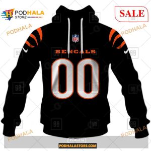 Custom NFL Cincinnati Bengals Home Shirt Hoodie 3D