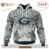 Custom NFL Green Bay Packers Honor US Air Force Veterans Shirt Hoodie 3D