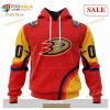 Custom NHL Anaheim Ducks Special ALL-Star Game Design With Florida Sunset Shirt Hoodie 3D