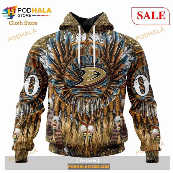 Custom NHL Anaheim Ducks Special Native Costume Design Shirt Hoodie 3D