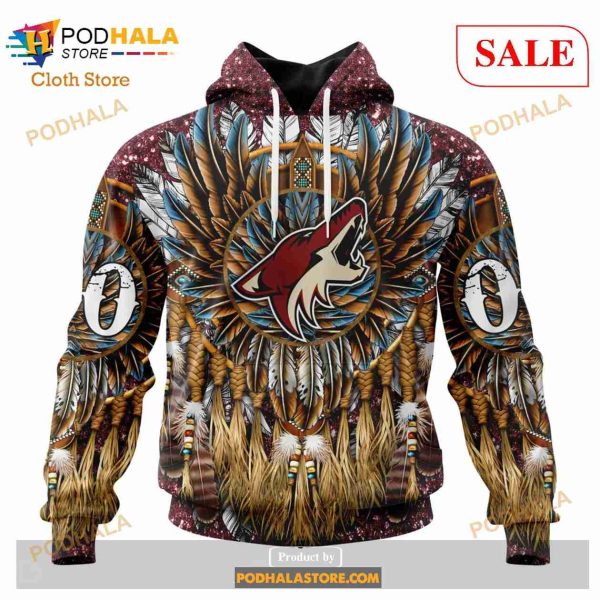 Custom NHL Arizona Coyotes Special Native Costume Design Shirt Hoodie 3D