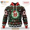 Custom NHL Boston Bruins Christmas Is Coming Unisex Sweatshirt Shirt Hoodie 3D