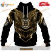 Custom NHL Boston Bruins Dragon Design Shirt Hoodie 3D