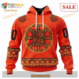 Custom NHL Boston Bruins National Day For Truth And Reconciliation Shirt Hoodie 3D